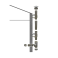 Kit complet pour conduit isolé double paroi inox - Diamètre: 150 mm