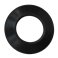 Rosace silicone noir - Ø 100 mm