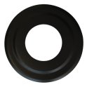 Rosace acier noir - Diamètre: 80 mm
