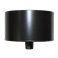 Bouchon de condensation femelle acier noir - Diamètre: 130 mm