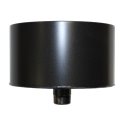Bouchon de condensation mâle acier noir - Diamètre: 130 mm