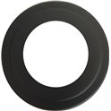 Rosace acier gris - Diamètre: 150 mm