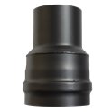 Réduction acier noir - Diamètre: 120 mm femelle / 150 mm mâle