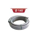 Tubage flexible inox double peau - Diamètre: 140 mm - Rouleau de 30 m