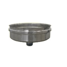 Bouchon de condensation simple paroi inox femelle - Ø 100