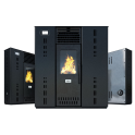 Poêle à granulés SYLT 10kW noir