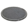Plaque de cuisson ronde en pierre de lave 28cm