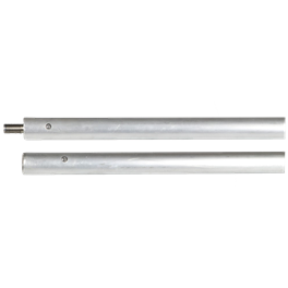 Canne de ramonage en aluminium 20 x 2,0 mm, longueur: 1 m
