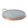 Plaque de cuisson ronde en pierre ollaire 25cm