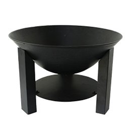 Brasero rond noir - Diamètre 60 cm