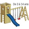 Structure de jeu en bois Arthur v.2