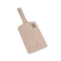 Planche à pain ou pizza en bois - largeur 18 cm - pour barbecue Haussler