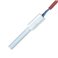 Bougie céramique complète avec holder et cablage 220 V / 235 W Longueur : 93 mm Diamètre extérieur : 10,5 mm