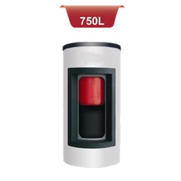 Ballon tampon combiné avec 1 serpentin 750L 150l ECS Ballon tampon combiné avec 1 serpentin 750L 150l ECS