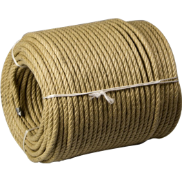Corde de ramonage plastifiée, 100 m Tresse, Ø 9 mm