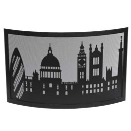 Pare-feu noir décor Londres Pare-feu noir décor Londres